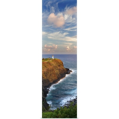 - Great BIG Canvas | Rolled M Swiet Productions Poster Print entitled Hawaii, Kauai, Kilauea Point Lighthouse At Kilauea National Wildlife Refuge