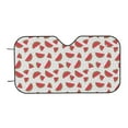 thumbnail image 7 of Balery Hand Drawn Watermelon Print Car Windshield Sun Shade,Windshield Sunshade for Car Pickup Truck SUV Accessories-Small, 7 of 7