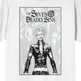 thumbnail image 2 of Seven Deadly Sins Ban Crew Neck Short Sleeve Men's White T-shirt-6XL, 2 of 3