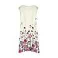 thumbnail image 4 of LUOGENLI Dresses for Girls Size 7-8 Girls Fashion Cute Spring and Summer Printed Round Neck Sleeveless Casual Dress Dresses for Girls Size 14-16 Dresses for Girls 12-14 Trendy 13-14, 4 of 5