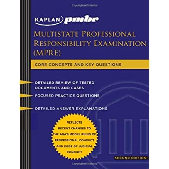 Multistate Professional Responsibility Examination (MPRE) (Paperback) 9781607141051