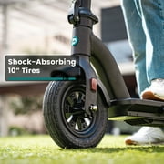 GOTRAX GMAX Electric Scooter for Adults, 10 Honeycamb Tire, Max 42 mile & 20 mph by 500W Motor, Folding Electric Scooter for Commute