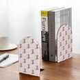 thumbnail image 5 of Picia Heart Cat Pattern Wood Bookends for Shelves,Non-slip Bookends, Heavy Duty Wooden Bookend Support,1 Pair, 5 of 8