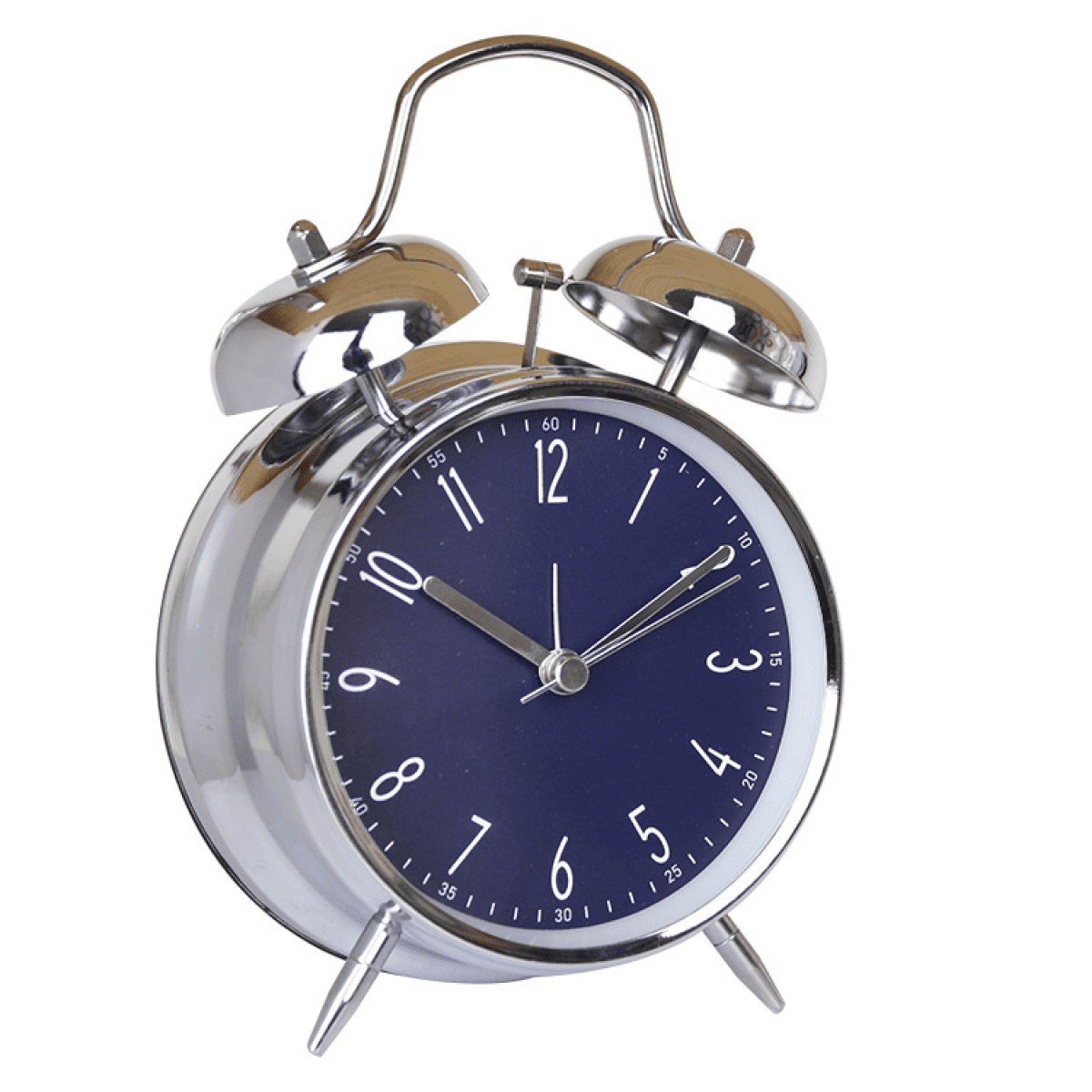 TIMPCV Loud Alarm for Deep Sleepers 4'' Twin Bell Alarm Clock with