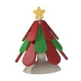 thumbnail image 3 of 5x Almohadilla de aislamiento térmico plegable Almohadilla térmica aislada Forma de de Navidad Posavasos de protección de mesa antideslizante rojo, 3 of 8