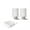 Gateway Valve 2pcs, variant on Smart Radiator Thermostat Valve,Tuya Thermostatic Radiator Valve Actuator Controller Work