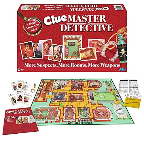 Juego de mesa Winning Moves Games Clue Master Detective multicolor