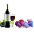thumbnail image 4 of Ludlz 5Pcs Wine Stopper Good Sealing High Toughness Dust-proof Leak-proof Easy to Open Fresh-keeping Tight Fit Food Grade Bottle Stopper Bar Supply, 4 of 8