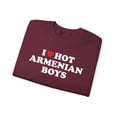 thumbnail image 3 of Armenian Armenia Wife Girlfriend Husband Sweatshirt Gifts Crew Neck Shirt, 3 of 7