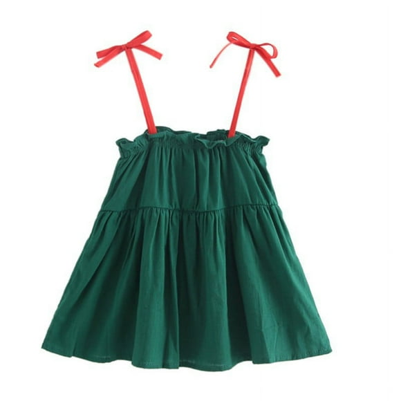 Summer Toddler Baby Girls Clothes Sleeveless Dress Strap Princess Party Dress Sunmmer Sundress