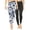 Shadow Floral Black, variant on Felina Sueded Athleisure Performance Legging (2-Pack) Womens Leggings w/Slimming Waist Band Style: C3690RT (XX-Large, Black)