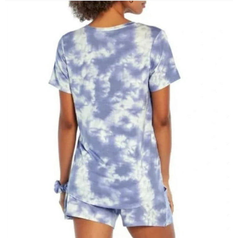 Smokey Tie Dye Elastic Waist Top Smokey Tie Dye Elastic Waist Top