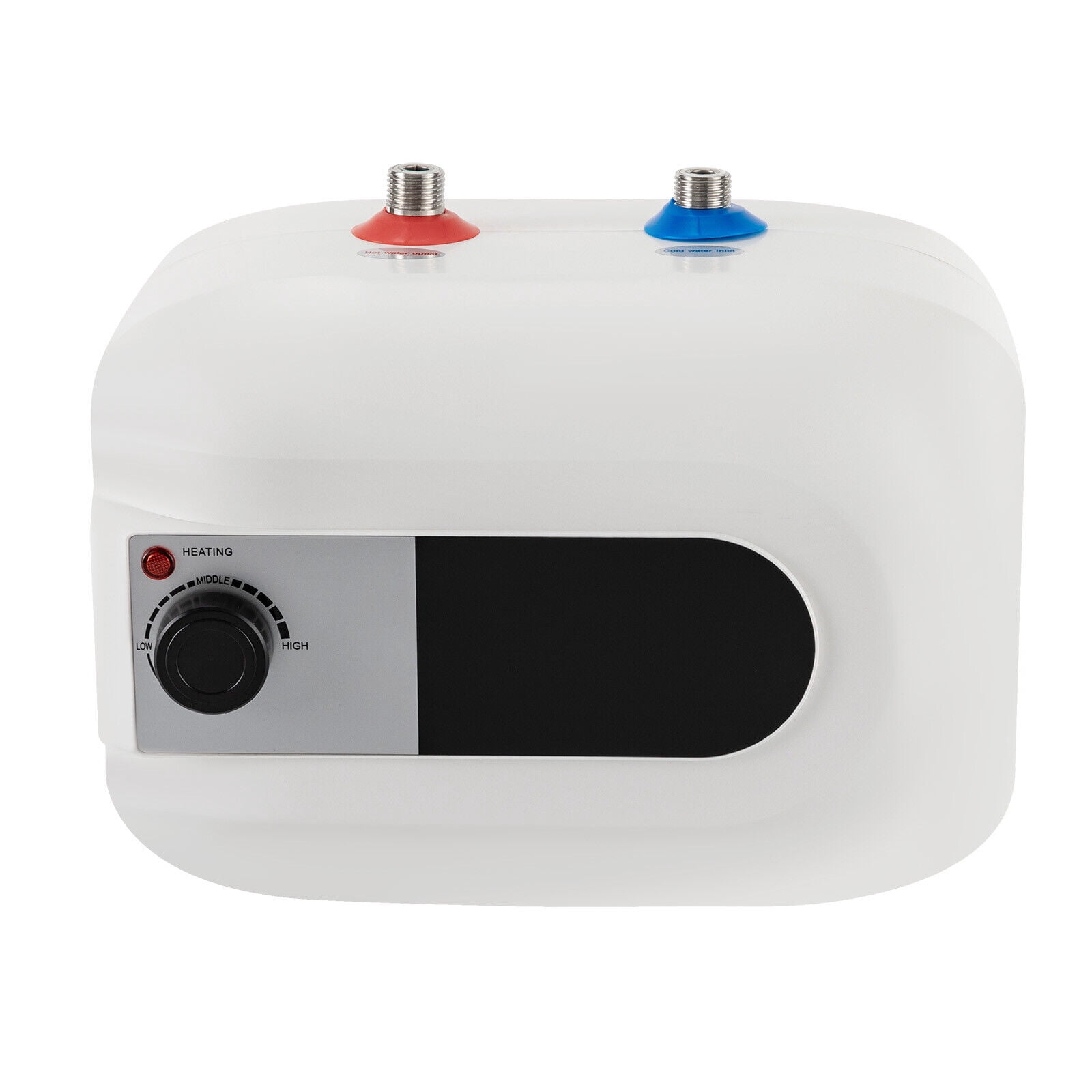 Electric Mini-Tank Water Heater, 110V 1.6 Gallons 1.5KW Instant Point of Use Hot Water Heater for Trailer Bathroom Kitchen Under Sink Counter Cupboard 6L