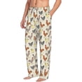 thumbnail image 2 of Daiia Funny Chicken Men's Sleep Pant with Pockets and Drawstring,Pajama Pants-Large, 2 of 9