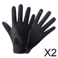 thumbnail image 1 of 2 Guantes De Ciclismo Refrescantes De Verano, Antideslizantes, Con Dedos Completos, Para Entrenamiento De Equitación, L 21cm, 1 of 7