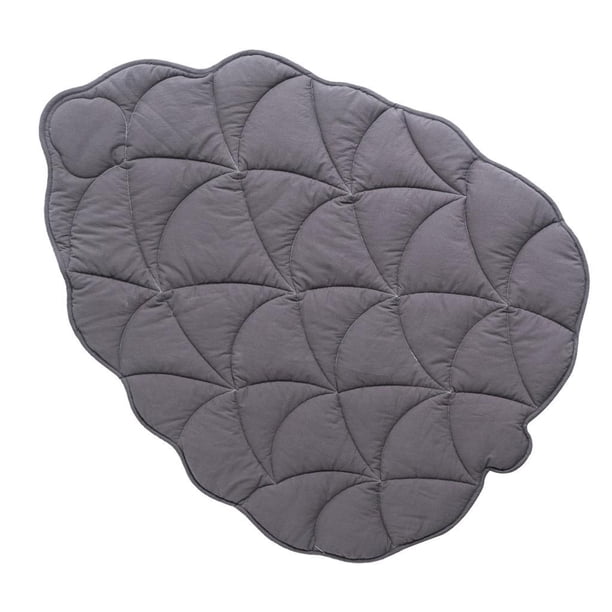 Alfombra Moderna Grande 110x120cm Alfombra de Hojas Sala de Estar Dormitorio gris Zulema dormitorio de las alfombras de los niños