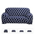 thumbnail image 1 of CJC Universal Stretch Geometric Loveseat Cover for 2/3-Seater-Elastic Couch Slipcover-for Living RoomCJC Universal Stretch Geometric Sofa Cover for 2/3-Seater-Elastic Couch Slipcover-for Living Room, 1 of 10