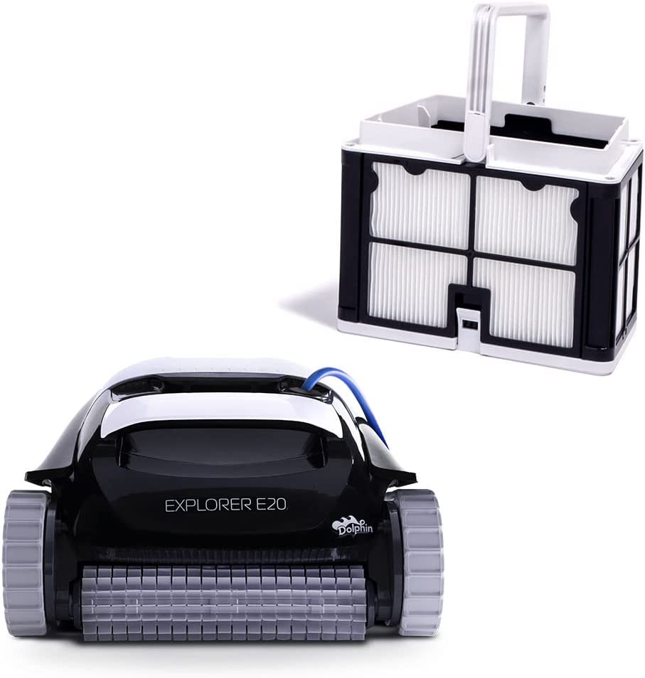 Dolphin Explorer E20 Robotic Pool Vacuum Cleaner with UltraFine