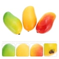 thumbnail image 2 of 3 modelos de mango artificial, modelos de frutas simuladas, modelos de mango de espuma falso, 2 of 5
