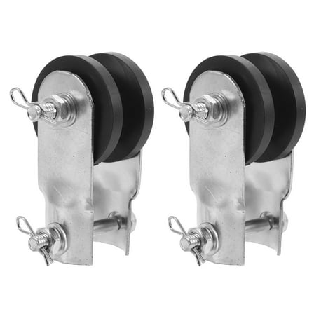 Minkissy Ceiling Fan Brace Kit, Multi-Purpose 2-Piece Set with Iron and Rubber Construction for Easy Installation