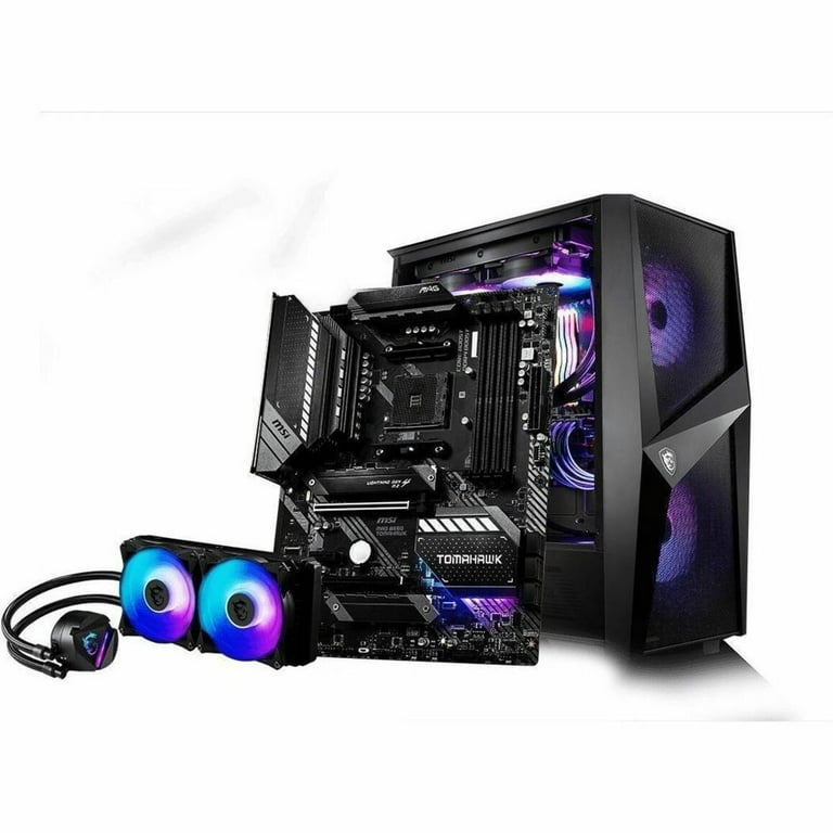 MSI MAG B550 TOMAHAWK AMD Ryzen Motherboard - AM4, SATA 6Gb/s, USB