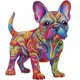 thumbnail image 1 of 5D DIY Parcial Especial en Forma Taladro Diamante Pintura Color Perro Kit 30x30cm, 1 of 9