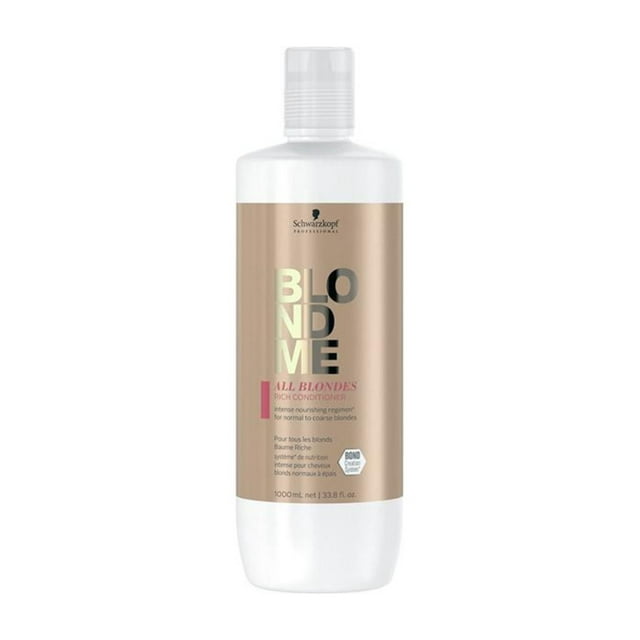 Schwarzkopf BlondMe Revitalisant Riche pour Toutes les Blondes, 1 L