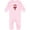 AD-Pink, variant on Inktastic Monkey 1st Birthday 1 Year Old Girl Baby Romper Coveralls
