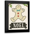 thumbnail image 1 of Perrenoud, Aubree 12x14 Black Modern Framed Museum Art Print Titled - Gingerbread Man, 1 of 5
