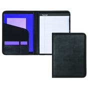 Samsill Professional Padfolio, 8.5"x11" Writing Pad Included, Black