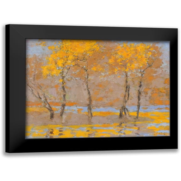Bality, Andras 14x12 Black Modern Framed Museum Art Print Titled - Black Trunks - Ltd. Ed 950