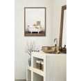 thumbnail image 5 of Kate and Laurel Sylvie Bengal Tiger in Rustic Bath Framed Canvas Wall Art by Amy Peterson Art Studio, 18x24 Gold, Modern Fun Decorative Bathtub Wall Art for Home Décor, 5 of 6
