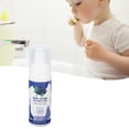 thumbnail image 4 of Children Mousse Toothpaste, Blueberry Flavor Fluorine Free Whitening Push Type Cruelty Free Children Foam Toothpaste For Travel For Kids ANGGREK JH1411, 4 of 8