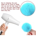 thumbnail image 2 of 22 llaveros con pompones, pompones esponjosos, pompones de piel sintética, llavero de bola de pelo artificial, pompones de pelo de conejo sintético, accesorios esponjosos para bolso de coche, llavero con bola de hojaldre (colores mixtos) Vhermosa Otros Accesorios de Moda, 2 of 7