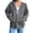 Dark Gray, variant on ZKCCNUK Sweatshirt for Women Zip up Hoodies Long Sleeve Fall Oversized Sweatshirts Fleece Jacket with Pockets,Sizes S-3XL