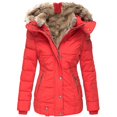 thumbnail image 1 of Manteau en Duvet pour Femmes Hiver Régulier Chaud Veste Décontractée Quotidienne Manches Longues, 1 of 3