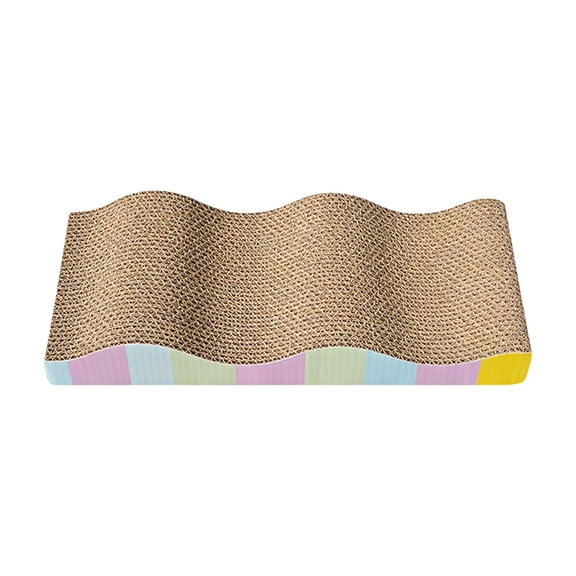Cats Scratching Board Corrugated Cardboard Claw Sharpener Corrugated Cardboard Scratch Pad For Indoor Cats Pet Furniture Toy