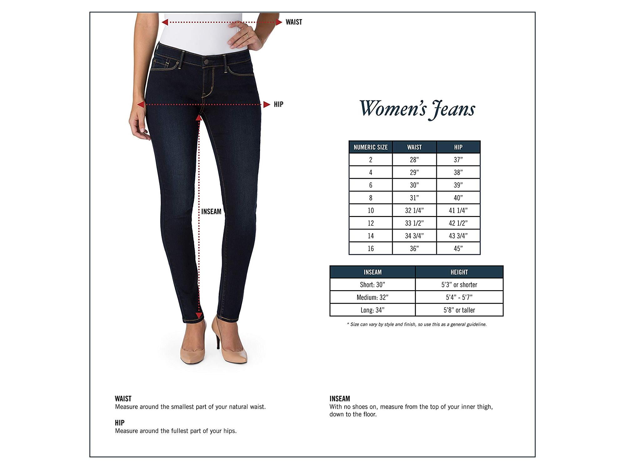 Signature by Levi Strauss & Co. Women's Totally Shaping Pull On Skinny Jeans  