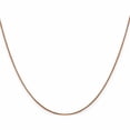 thumbnail image 4 of 14K Rose Gold Jbsp's .8mm Spiga (Wheat) Chain (20 X 0.8) Made In Peru 1203-20, 4 of 6