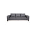 thumbnail image 5 of Porter Designs Pietro Top Grain Leather Sofa - Gray, 5 of 6