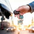 thumbnail image 3 of Miangastore Key Ring Multi Alloy 1Pcs 2.95X1.97X0.20In, 3 of 9