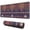 Purple Boho Tribal-1, variant on Long Mouse Pads for Desk,Purple Boho Tribal Stripes and Hearts Desk Mats on Top Of Desks, Desk Mouse Pad Extra Large with 3mm Non-Slip Base and Stitched Edge for Gaming,Work,Home 31.5"x11.8"
