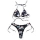 thumbnail image 1 of Traje de baño cómodo para mujer con correa de cordones con estampado de flores con estilo para mujer OAVQHLG3B Store  lin121212, 1 of 4