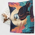 thumbnail image 6 of Naloa Cartoon Iceberg Bald Eagle Dog Blanket, 3 Sizes Cat Blanket for Indoor Cats Large Medium Small Dog Gifts-Medium, 6 of 8