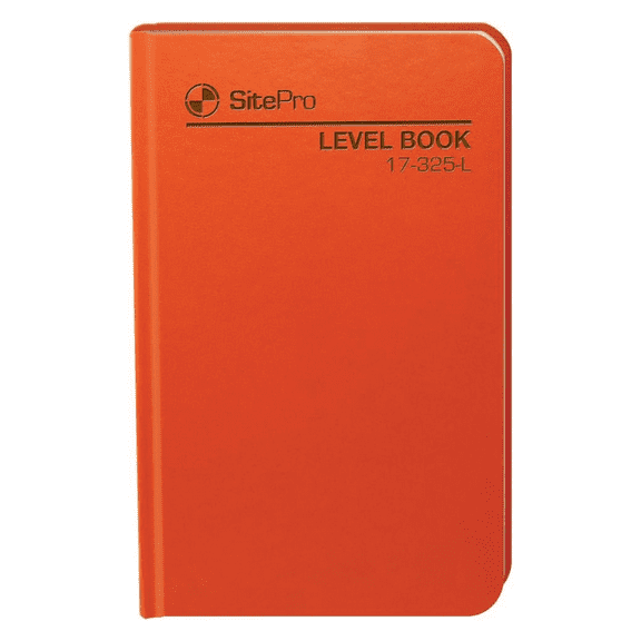 SitePro 17-325-L Level Field Book