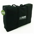 thumbnail image 3 of GoTEAM! 4 Seat Portable Folding Team Bench w/Cupholders and Carry Case (Black), 3 of 4