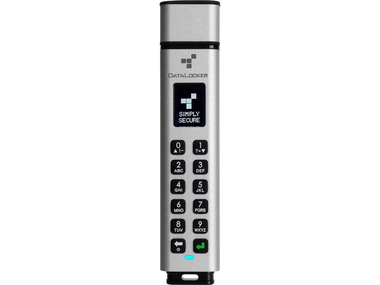 DataLocker Sentry K350 512GB USB 3.2 (Gen 1) Type A Flash Drive - 512 GB - USB 3.1 (Gen 1) Type A, USB 2.0 Type A - 300 MB/s Read Speed - 200 MB/s Write Speed - 256-bit AES - 3 Year Warranty - TAA ...