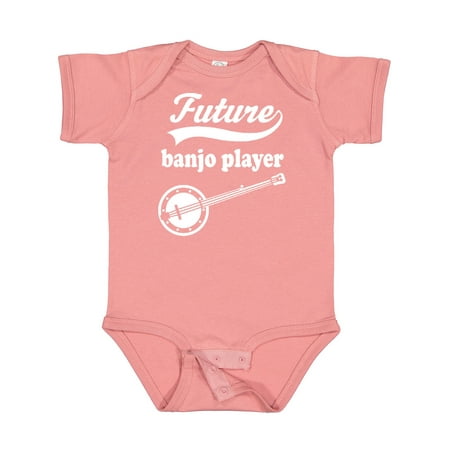 

Inktastic Future Banjo Player Childs Music Gift Baby Boy or Baby Girl Bodysuit