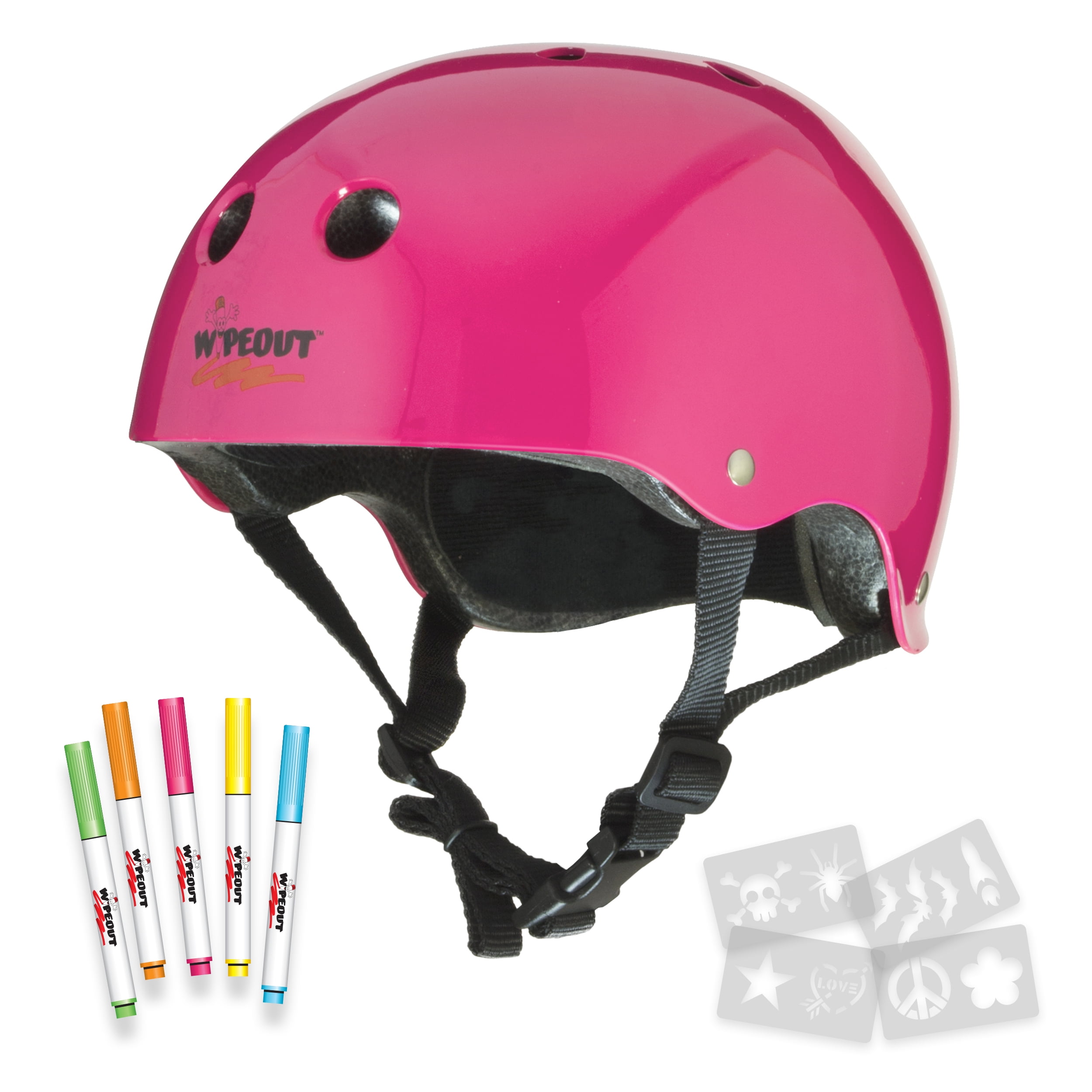 SMALL Outdoor Toys Sporting Goods BN Micro Scooters GLOSSY NEON PINK HELMET 