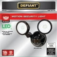 thumbnail image 2 of Defiant 180 Degree Black Motion Activated Outdoor LED Flood Light DFI-5998-BK, 2 of 2